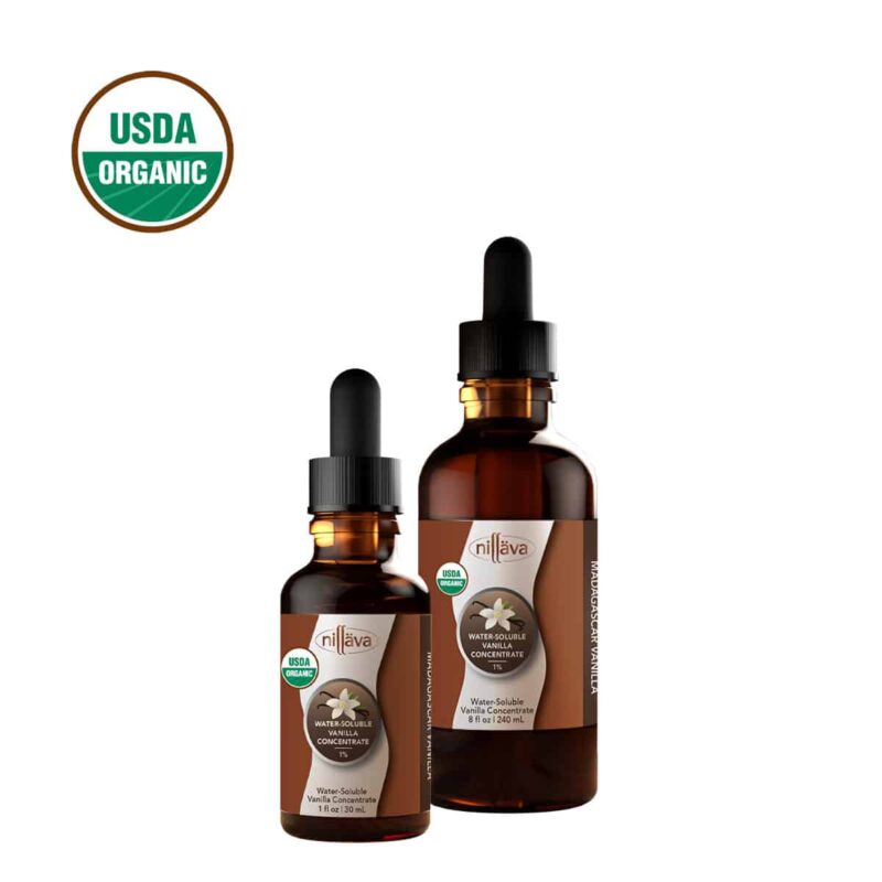 ultrapure water soluble concentrate, organic, alcohol free