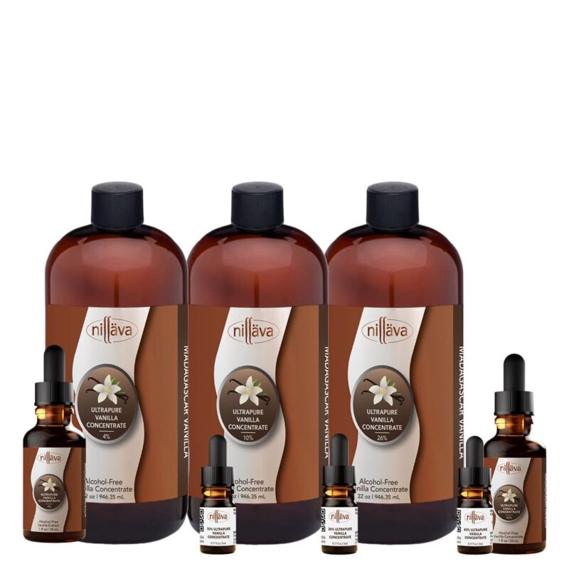 bulk vanilla concentrate 4p 10p 26p 40p bottle
